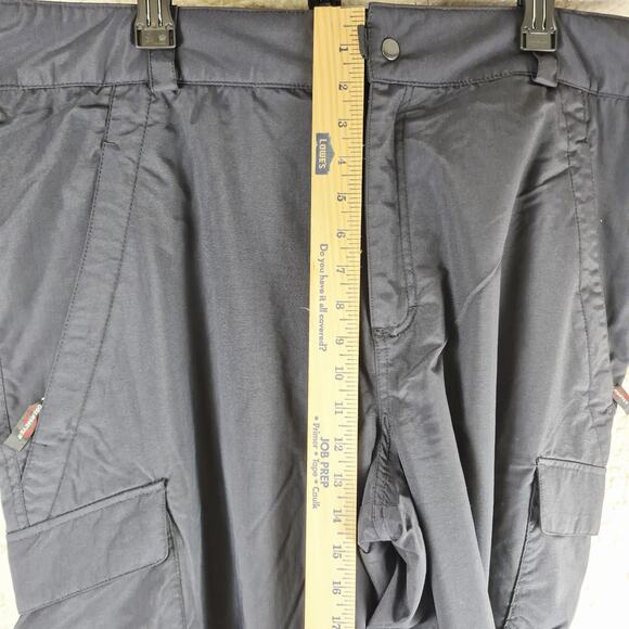Obermeyer Mens Ski Pants Black Sz XL Short Outdoors Winter Insulated Waterproof - Picture 4 of 15